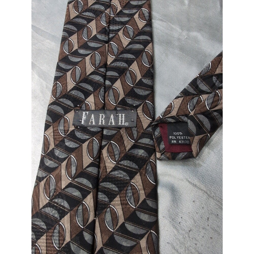 Silk, polyester ties. Lot of three